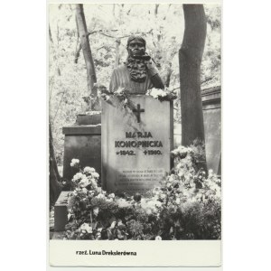 Photograph of Maria Konopnicka Tombstone, after 1910