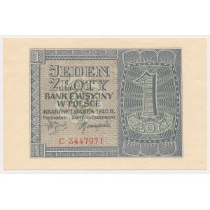 1 złoty 1940 - C