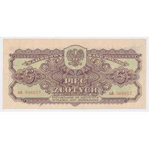 5 zlatých 1944 ...dlužíme - xA - náhradní série