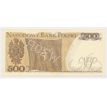 500 zloty 1974 - Jaroszewicz MODEL - perforation - G 0000009.