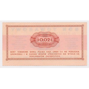 PEWEX, 2 cents 1969 - Eo
