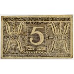 Oflag II C Woldenberg, 5 marks (1944) - AI Series