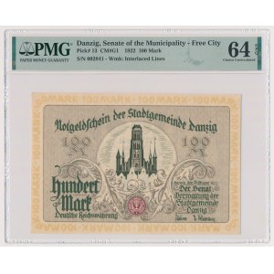 Gdaňsk, 100 marek 1922