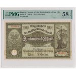 Gdansk, 1,000 marks 1922