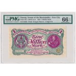 Danzig, 1 million marks 1923 - 5-digit numbering