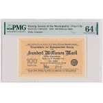 Gdansk, 100 million marks 1923