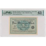 Gdansk, 5 billion marks 1923
