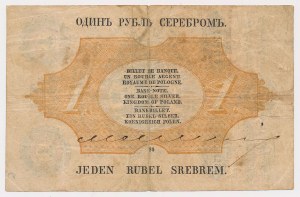 Królestwo Polskie, 1 rubel srebrem 1858 - Łubkowski