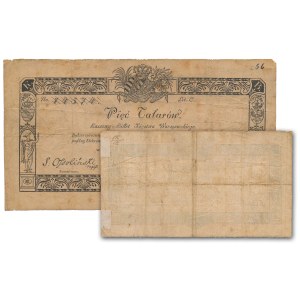 5 thalers 1810 - Ossolinsky - WITHOUT STEMPLES