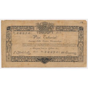 5 thalers 1810 - Ossolinsky - WITHOUT STEMPLES