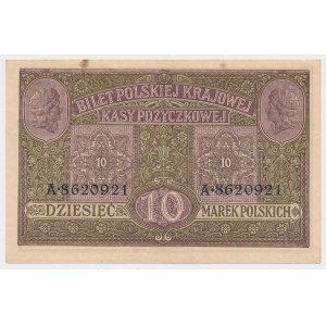 10 mkp 1916 General ...tickets - 2x A