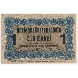 Ost- Poznań, 1 ruble 1916 ''...acquires'''