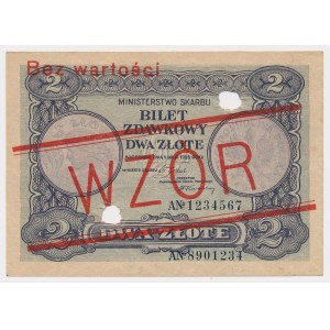 MODEL 2 gold 1925 - with perforation