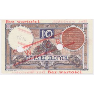 MODEL 10 gold 1919 S.4.A. - perforated and with pattern number