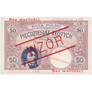 MODEL 50 gold 1919 A.26 - WITHOUT perforation