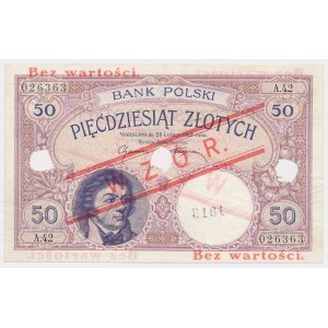 MODEL 50 gold 1919 A.42 - perforated