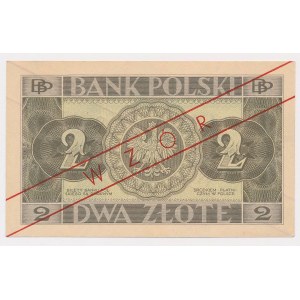 Kaminski's Pattern 2 zloty 1936 with later printing MODEL.