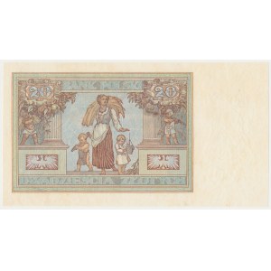 20 złotych 1931 - bez serii i numeru