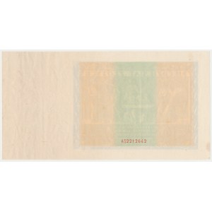 50 złotych 1936 Dąbrowski - AS - awers bez druku głównego