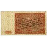 100 złotych 1947 - SPECIMEN - Ser.F 0000000 - rzadkość