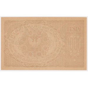1.000 mkp 1919 Maj - Ser.AB - bez kropki