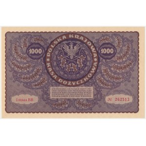 1 000 mkp 1919 august - 1. séria BB