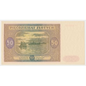 50 zloty 1946 - lettre minuscule - F
