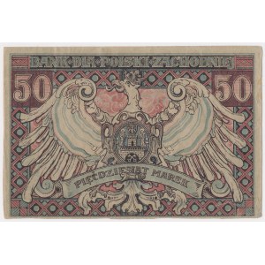 Bank for Western Poland 50 marks 1919