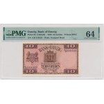 Danzig, 10 guilders 1930 - beautiful and RARE