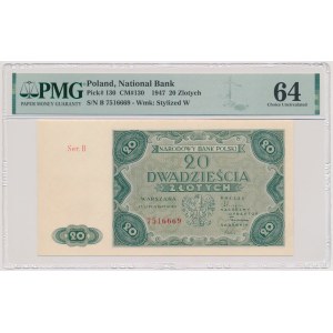 20 gold 1947 - B