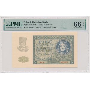 5 gold 1940 - A