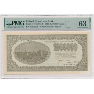 1 million mkp 1923 - B - 7-digit numerator
