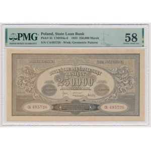 250,000 mkp 1923 - CA - wide numerator
