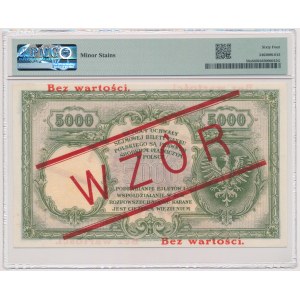 MODEL 5,000 zloty 1919