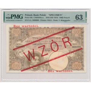 WZÓR 1000 złotych 1919