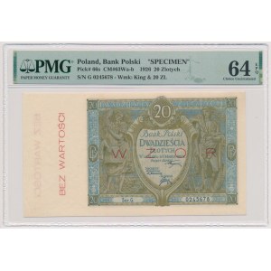 WZÓR 20 złotych 1926 - G