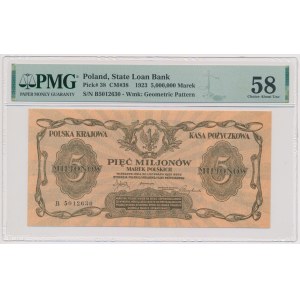 5 million mkp 1923 - B