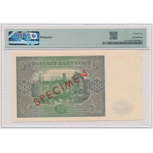 500 zloty 1946 - I - with SPECIMEN imprint
