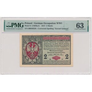 2 mkp 1916 Generał - B - niski numer 09...