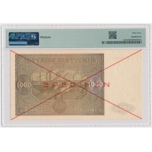 SPECIMEN 1,000 zloty 1946 - N 1234567 / 8900000