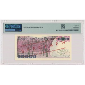 10,000 zloty 1987 - MODEL - A 0000000 - No. 0975