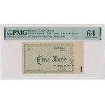 Lodz Ghetto, 1 mark 1940 - series A