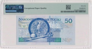 BŁĘDODRUK 50 złotych 1994 - BEZ numeru i serii