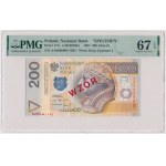 200 zloty 1994 - MODEL - AA 0000000 - No. 1205.