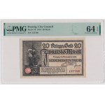 Gdansk, 20 marks 1918 - November, UNGÜLTIG
