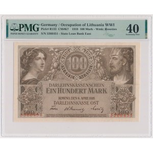 Ost- Kaunas, 100 marks 1918