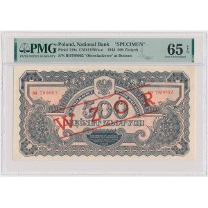 500 gold 1944 ...owe - BH - imprinted MODEL