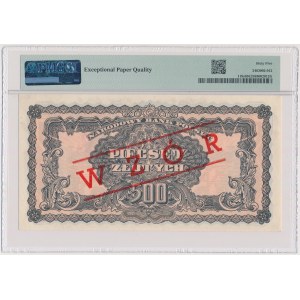 500 gold 1944 ...owe - BH - imprinted MODEL