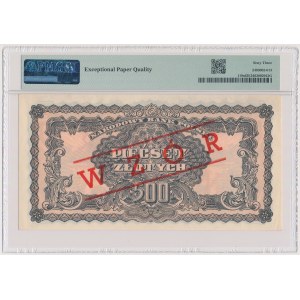 500 gold 1944 ...owe - BH - imprinted MODEL