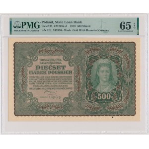 500 mkp 1919 August - 1st BL Series
